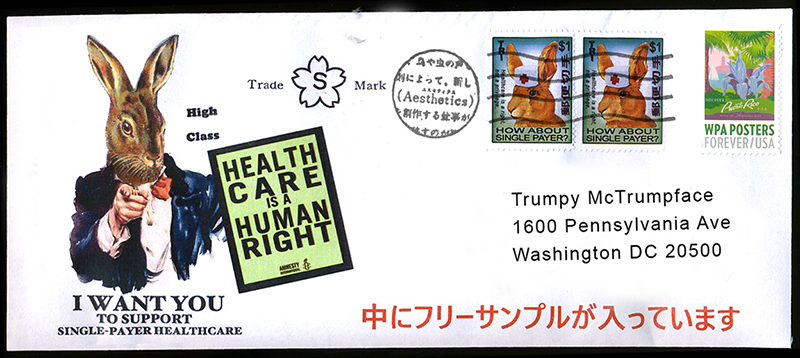 How About Single-Payer? Envelope by CT Chew