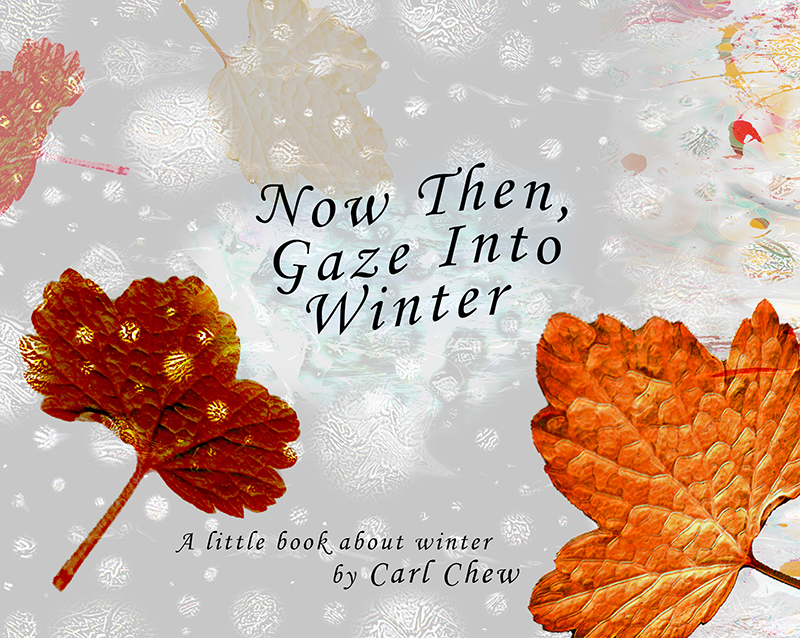 Now Then, Gaze Into Winter by Carl Chew, Cover