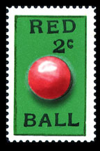 Red Ball Stamp
