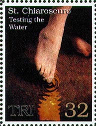 St. Chiaroscuro Stamp