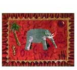 Big Stamp 2 rug by Carl Chew