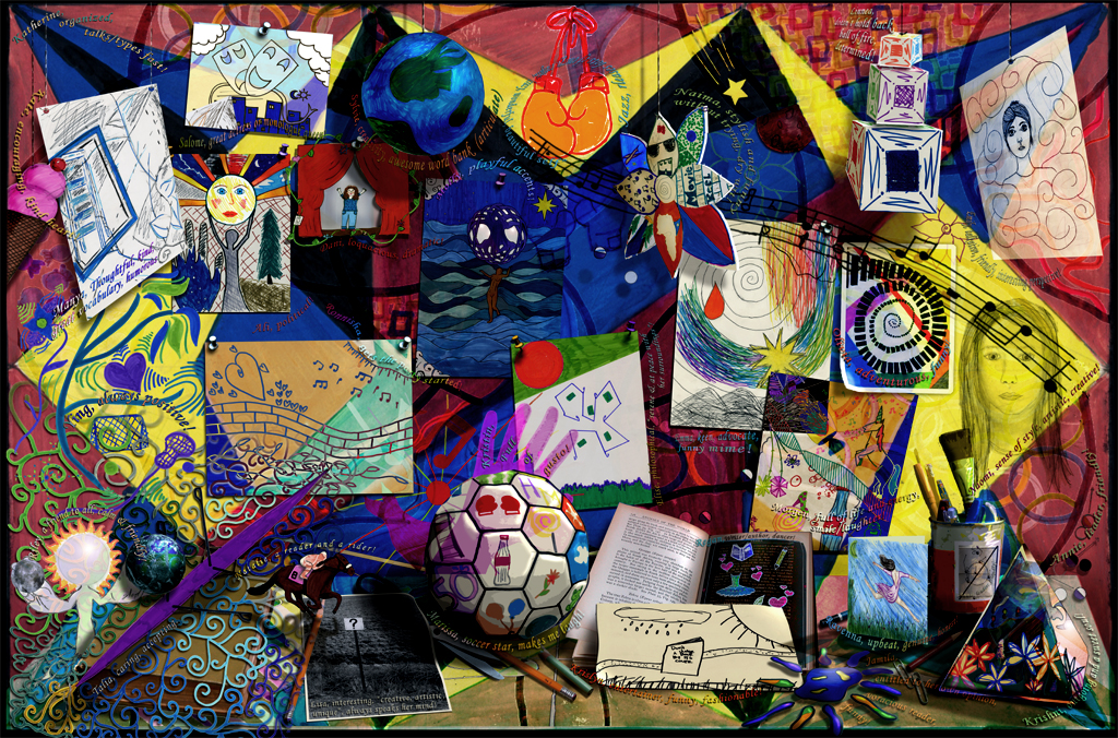 C.T. Chew, Our Desk, Print
