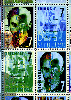 Homage to Man Ray Stamps