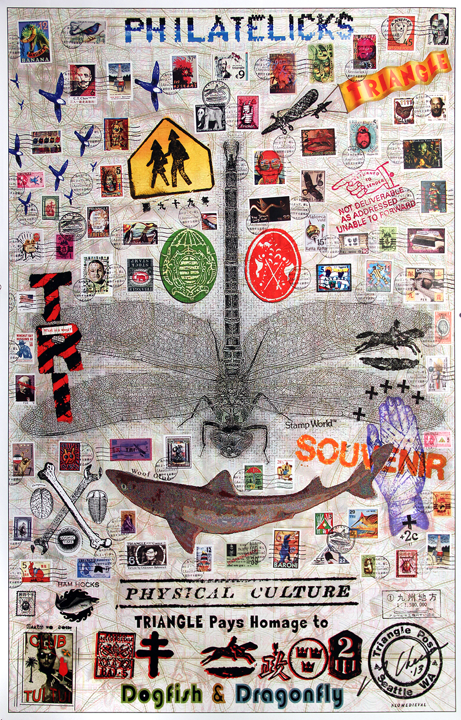 Homage to Dogfish & Dragonfly by Carl Chew