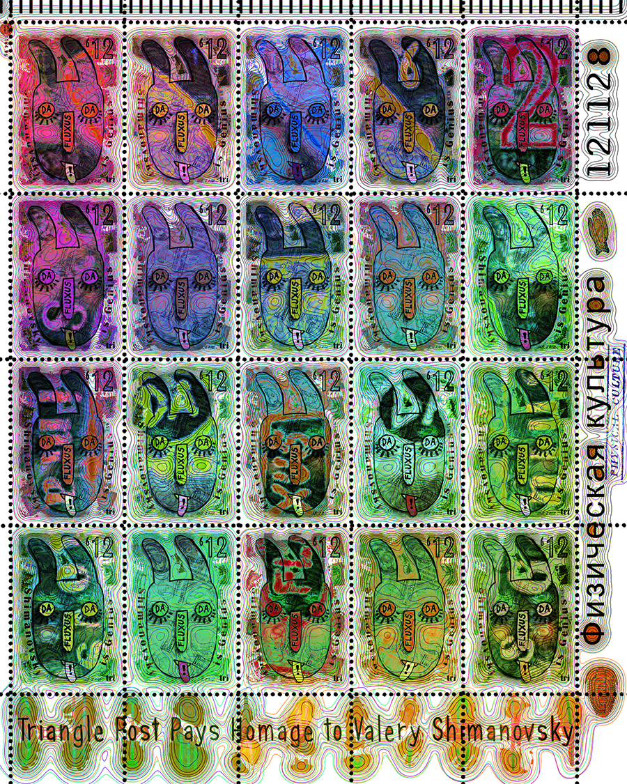 Stamps for Valery Shimanovsky by C.T. Chew
