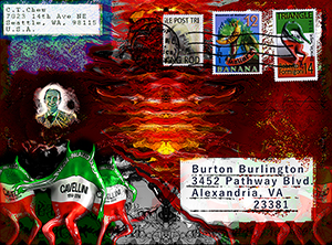 Various Envelopes Celebrating Cavellini by Carl Chew Various Envelopes Celebrating Cavellini by Carl Chew