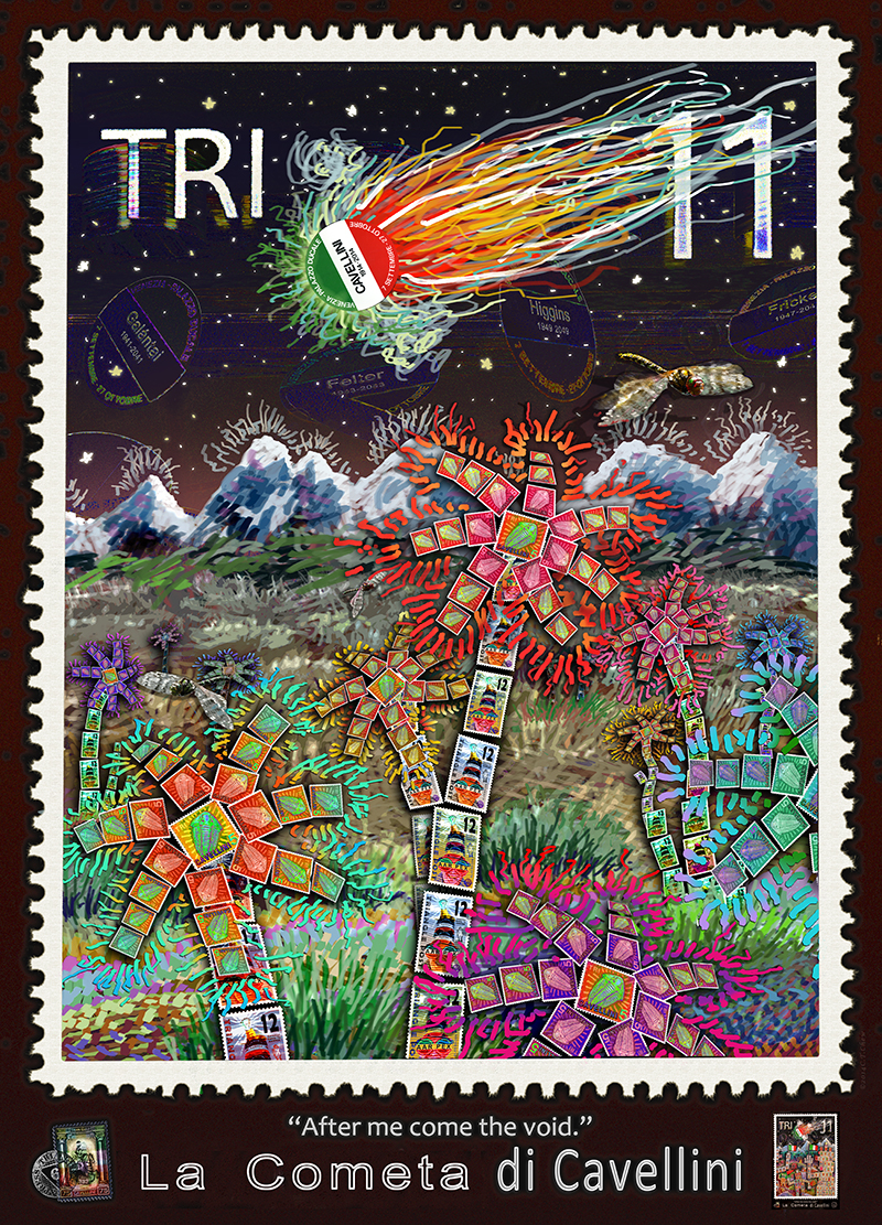 La Cometa Botanica poster by C.T. Chew