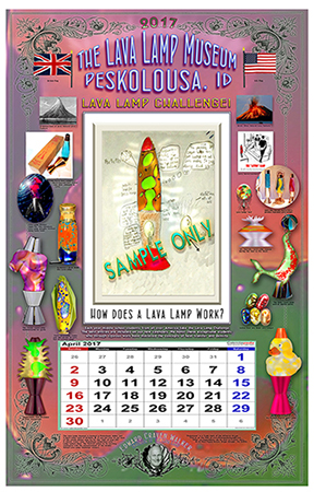 Lava Lamp Museum Calendar by CT Chew Lava Lamp Museum Calendar by CT Chew
