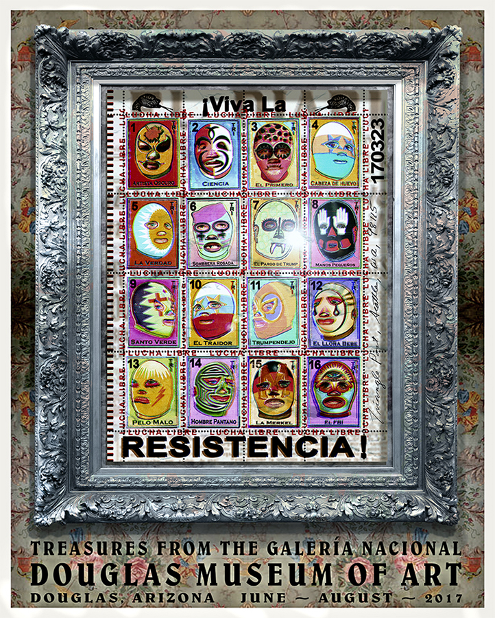 ¡Viva la Resistencia! ¡Viva la Resistencia!
Archival Inkjet on Paper
36"H x 29"W, 2017