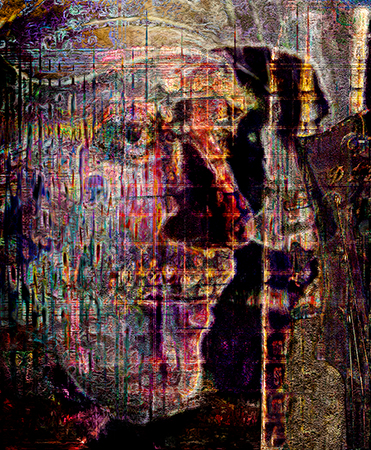 Portrait of Musician and Artist Tom Ross by CT Chew