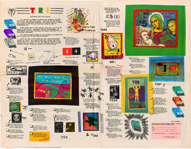 Triangle Self Help Order Form Poster